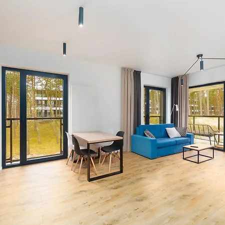 شقة Apartament Na Sosnowej Wydmie - Osiedle Shellter روغوفو